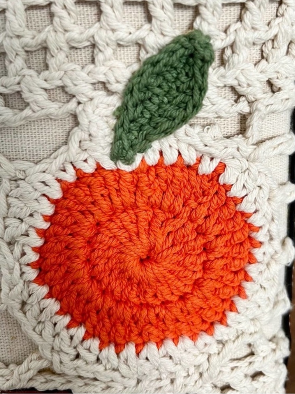 STAUD Anita Fruit Crochet Bucket Bag - Picture 8 of 13